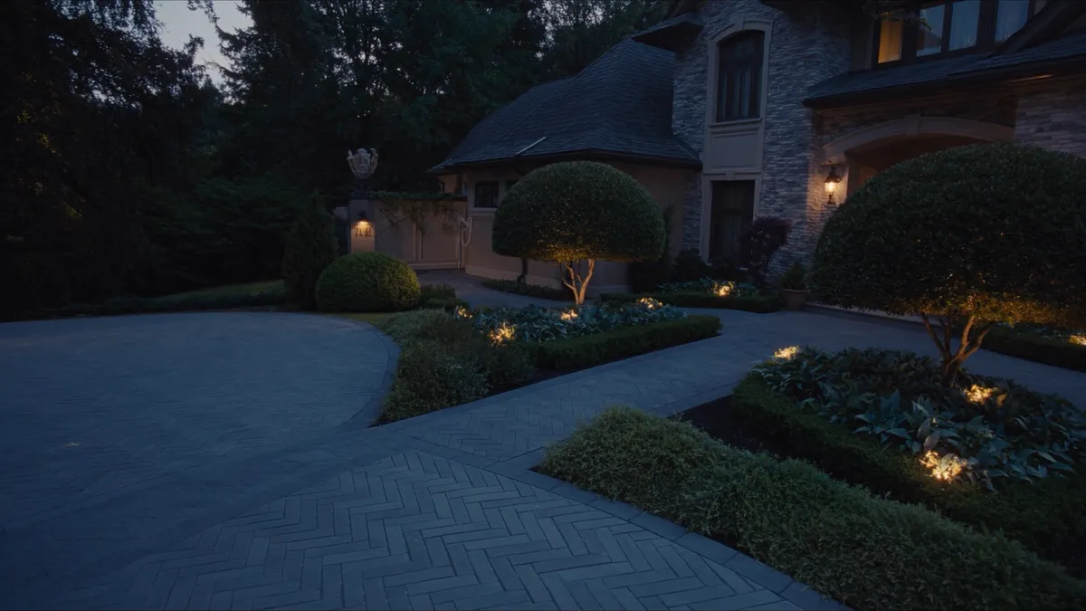 Exterior Interlocking & Landscaping in Toronto and the GTA — Premium driveways, patios, retaining walls, and complete landscape design.